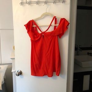 Off the shoulder blouse